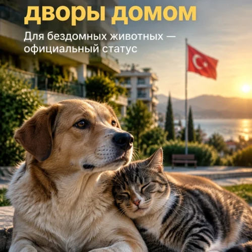 Турция официально признала дворы домом для бездомных животных